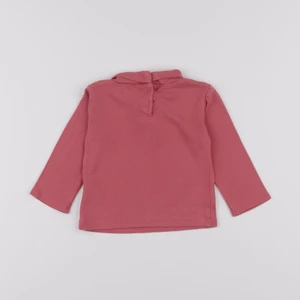 Vertbaudet - sous-pull rose - 12 mois