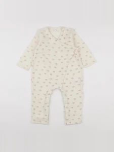 Vertbaudet - combinaison beige - 24 mois