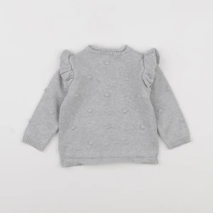 Vertbaudet - gilet gris - 6 mois