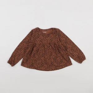 Vertbaudet - tee-shirt marron - 2 ans