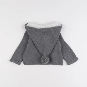 Vertbaudet - gilet gris - 6 mois