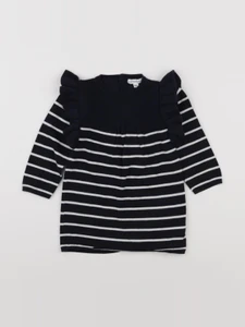 Vertbaudet - robe bleu - 24 mois