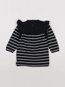 Vertbaudet - robe bleu - 24 mois