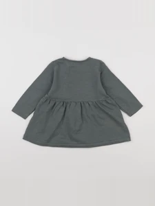 Vertbaudet - robe vert - 24 mois