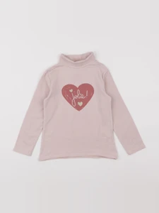 Vertbaudet - sous-pull rose - 4 ans
