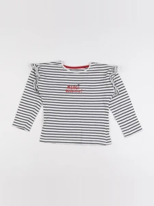 Vertbaudet - tee-shirt bleu - 6 ans