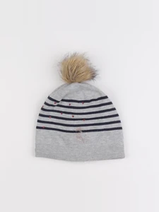 IKKS - bonnet gris - 5/6 ans