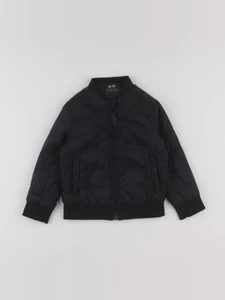 H&M - veste noir - 3/4 ans