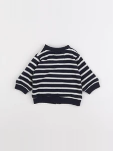 Vertbaudet - sweat bleu - 3 mois
