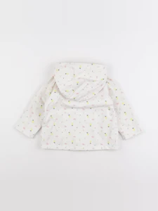 Vertbaudet - imperméable blanc - 18 mois