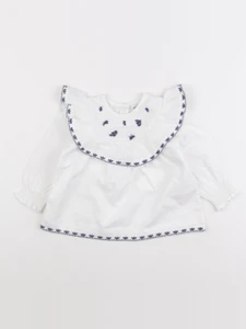 Tape à l'oeil - blouse blanc - 18 mois