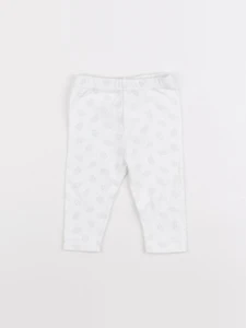 Boutchou - legging blanc - 3 mois