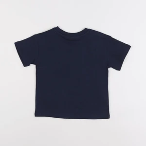 Mango - tee-shirt bleu - 9/12 mois