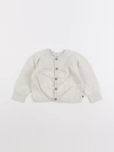 Petit Bateau - gilet beige - 12 mois
