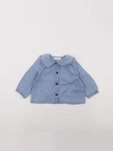 La Redoute - blouse bleu - 12 mois