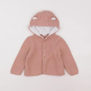 Vertbaudet - gilet rose - 12 mois