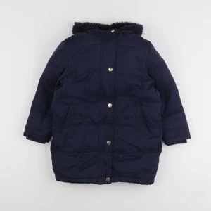 Cyrillus - parka bleu - 8 ans