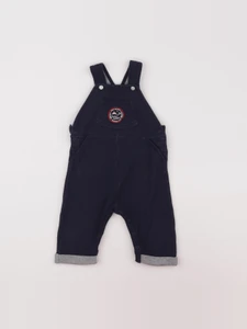Petit Bateau - salopette bleu - 12 mois