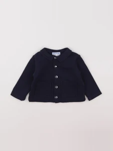 Jacadi - sweat bleu - 12 mois