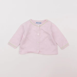 Jacadi - gilet rose - 3 mois