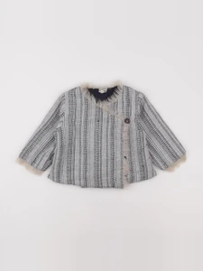 Bonton - veste gris - 2 ans