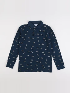 Jacadi - polo bleu - 10 ans