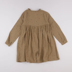 Vertbaudet - robe marron - 8 ans
