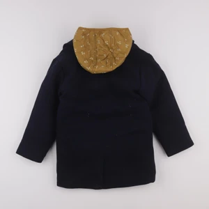 Vertbaudet - manteau doublure amovible bleu - 8 ans