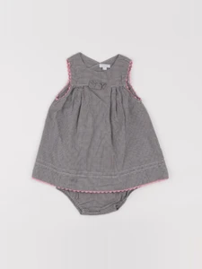 Jacadi - robe gris - 6 mois