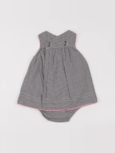 Jacadi - robe gris - 6 mois