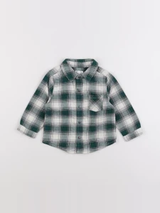 Vertbaudet - chemise vert - 12 mois