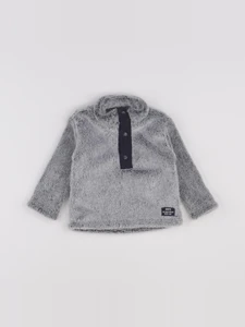 IKKS - sweat imprimé au dos gris - 6 mois