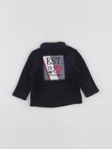 IKKS - sweat imprimé au dos bleu - 6 mois