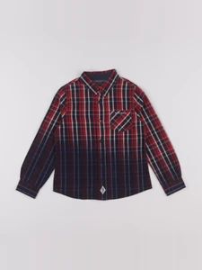 IKKS - chemise bleu, rouge - 5 ans