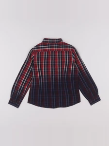 IKKS - chemise bleu, rouge - 5 ans