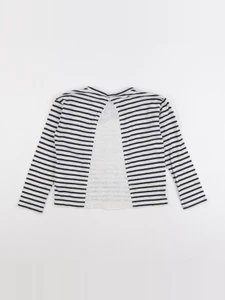 IKKS - tee-shirt beige, bleu - 6 ans