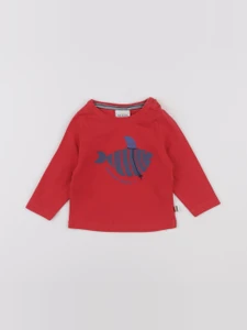Tape à l'oeil - tee-shirt rouge - 3 mois