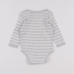 Vertbaudet - body gris - 3 mois