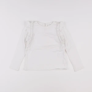 Carrément Beau - tee-shirt blanc - 4 ans