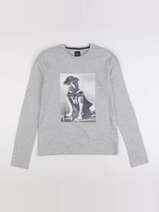 IKKS - tee-shirt gris - 14 ans