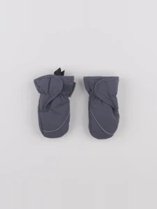 H&M - moufles gris - 3/6 mois
