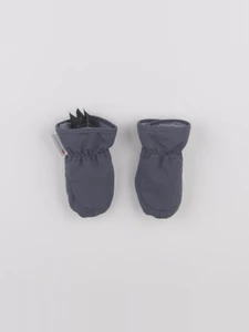 H&M - moufles gris - 3/6 mois