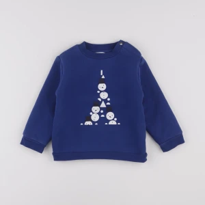 Jacadi - sweat bleu - 24 mois