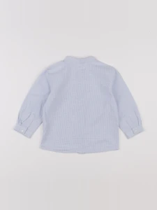 Boutchou - chemise bleu - 24 mois