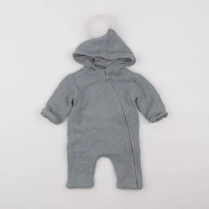 Vertbaudet - combinaison bleu - 3 mois