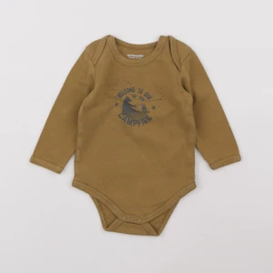 Vertbaudet - body marron - 9 mois