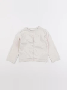 Vertbaudet - gilet blanc - 3 ans