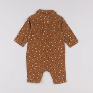 Vertbaudet - combinaison marron - 3 mois