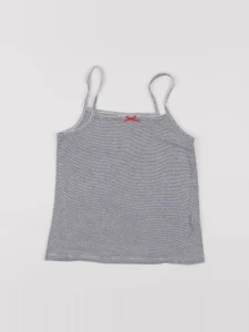 Vertbaudet - maillot de corps gris - 8 ans