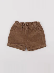 Vertbaudet - short marron - 24 mois